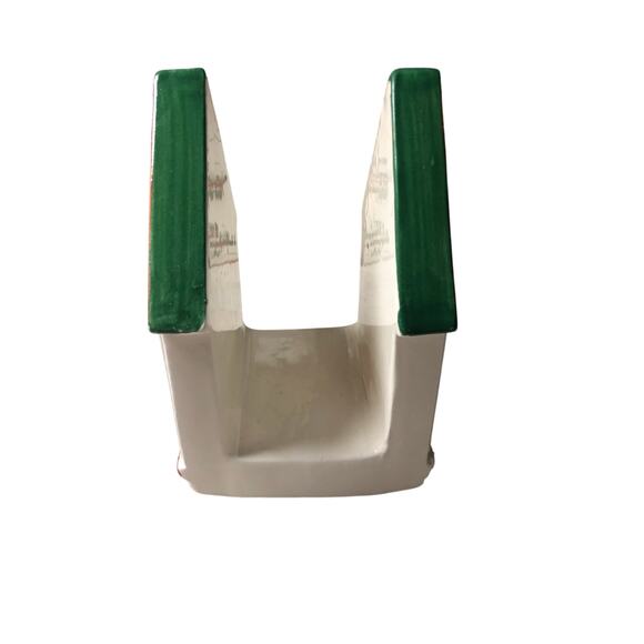 Dept 56 Christmas Kringle Knapkin Holder Hand Painted Ceramic - Picture 4 of 7